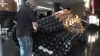 Airigami at Maker Faire Rochester 2023 - Here's how to light up balloons