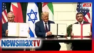 PEACE: Trump and Middle East leaders sign the Abraham Accords