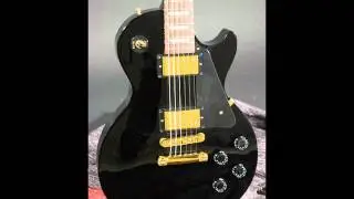 Gibson Les Paul Studio Test 2008 Ebony/Gold Hardware - Original Tune