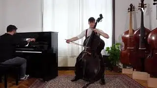 Schubert — Arpeggione Sonata, Mov. 2 and 3: Played by Dominik Wagner, Double Bass