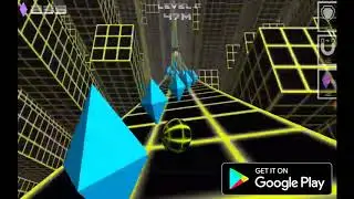 Cyber Ball 3D - Mobile App Game
