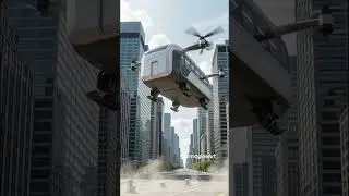 2025 Futuristic Flying Car Prototype#shorts