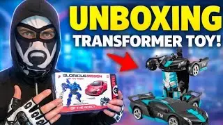 This Toy Car Transforms Into a Robot 🤯 | Unboxing & Drive Test