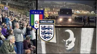 England fans in Napoli, Italy 23rd March 2023, Follow England Away.