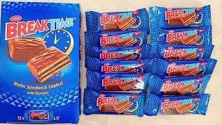 Tiffany break time wafer sandwich coated with milk chocolate