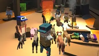 Find The Survivors Hidden In A Secret Place - BLOCKAPOLYPSE - Zombie Shooter | Just Survive | Play