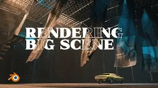 HUGE 3D scene...in Blender ! |Realistic Environment With Blender 3D | blender short film