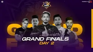 CREW MANIA GRAND FINALS I DAY 2 I Feat. Fnatic,TeamIND,MegaStars,Nova-GodLike and many more...