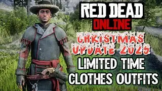 Red Dead Online Christmas Update 2025 Limited Time Clothes Outfits 
