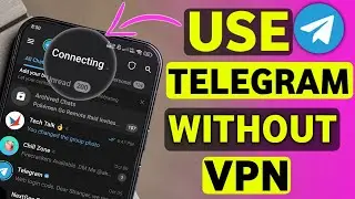Telegram Connecting Problem - 2024 : Fix in 40 Seconds