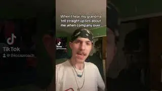 Grandma telling lies