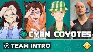 MCC: Colour the World - Cyan Coyotes Team Intro - FitMC, Ph1LzA, Seapeekay, bekyamon