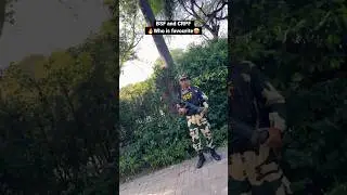 BSF commando and CRPF commando #shorts #commando #crpf #bsf