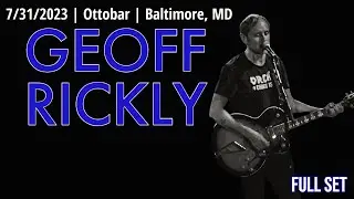 2023-07.31 Geoff Rickly @ the Ottobar (Baltimore, MD) | [FULL SET]