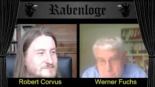 Literaturagent Werner Fuchs in der Rabenloge - Robert Corvus