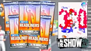 95 OVERALL DIAMOND PULLED! Opening ALL 5 Set 9 HEADLINERS! MLB The Show 21 MVP Pack and Play #9