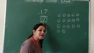 Number 17- preschool kids