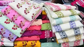 মাএ ৫৫০টাকায় দারুন কাজের পাকিস্তানি স্টাইলের ভাইরাল টুপিস কিনুন || Summer special cotton two piece 