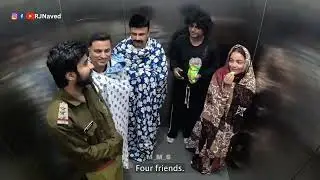 Chor Police Prank | Lift Prank | RJ Naved | Mirchi Murga Shorts |#prankcal#rjnaved #liftprank 