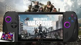 ROG Ally X - Call Of Duty Warzone - 1080P 90FPS Gameplay - Performance Tested - 30watt