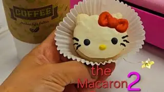 Blast celebration for Hello Kitty's 50th birthday with Macarons and Matcha