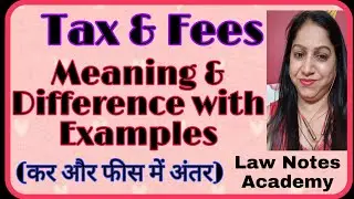 Tax & Fees #meaning #concept  #tax #fees #taxes #taxation #feesstructure