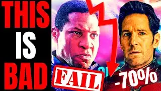 Ant-Man 3 Is A Box Office FAILURE For Marvel | Worst Drop EVER For MCU,  Will LOSE MONEY For Disney