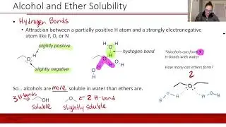 C102-Alcohol and Ether Solubility