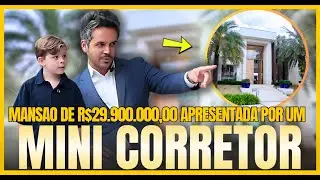 Mansão de R$ 29.900.00,00 Milhões em Alphaville- Apresentada por um Mini Corretor | Vlog 28
