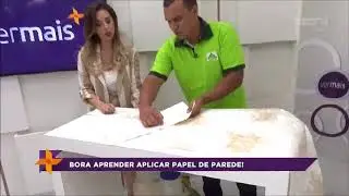 Aprenda a aplicar papel de parede