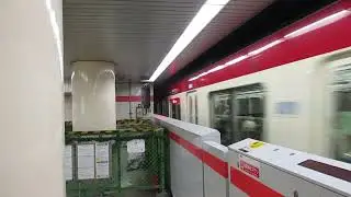 京急新1000形（1700番台）　8両　発車　都営浅草線　日本橋駅(A-13)