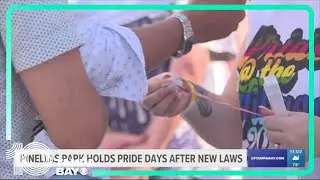 Pinellas Park holds Pride festival days after new Florida laws take effect