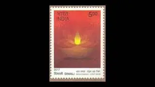 2017  DIWALI INDIA CANADA : JOINT ISSUE Online Indian Stamps
