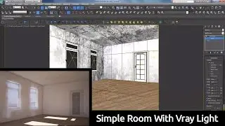 Simple Room With Vray Light