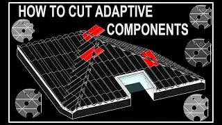 CUTTING ADAPTIVE COMPONENTS or PARTS OF ADAPTIVE COMPONENTS IN REVIT
