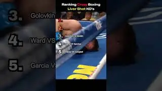 Ranking Crazy Boxing Liver Shot KO's