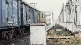Wag9hc powered Goods Train applied emergency brake upon red signal on emergency/Indian Railways/Wag9