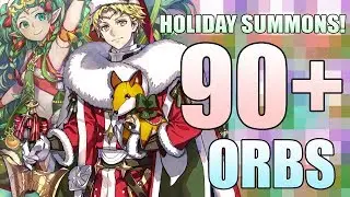 Early Christmas Luck! ~ Glorious Gifts Summoning - 90+Orbs | Fire Emblem Heroes