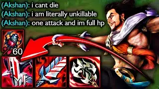 LIFESTEAL AKSHAN IS UNKILLABLE (THIS BUILD NEEDS A NERF)