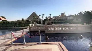 I stayed at the Marriott Mena House! Is it worth it? Full video of rooms and grounds day and night 