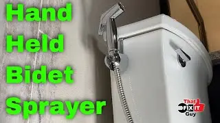 Easy Install Of Bidet Sprayer!