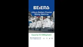 Lithium Cobalt Oxide / Lithium Iron Phosphate / Ernary Lithium Battery Powder Mixing Machine - BEIER
