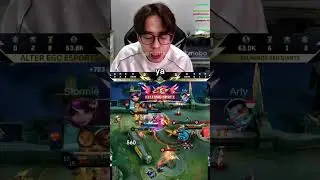 gameplay in the final immediately changed #mobilelegends #mlbb #m7 #aurora #alterego #alterchamps