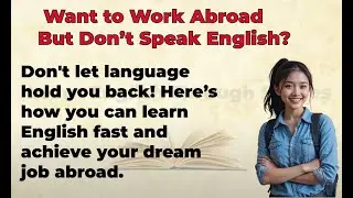 Can You Work Abroad Without English? 🌍 Discover the Secret to Learning Fast for Work