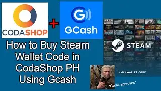 How to Buy Steam Wallet Code in CodaShop PH using Gcash