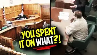 Defendant Steals $8000 from School Program, Blames Stress And Weed! WRONG MOVE!!