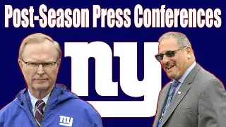 NY Giants: John Mara & Dave Gettleman Post-Season Press Conferences (Recapping and reacting)