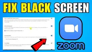 How To Fix Zoom Screen Share Black Screen (2026) (New Update)