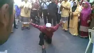 Malay martial art at wedding