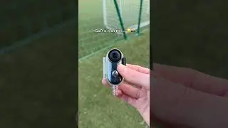 Our camera is cheaper🤫⚽️ #football #camera #pov #povcamera #snapcam #action #shorts